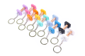 Key ring - mini dumbbell