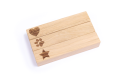 Oak stick with print - available prints