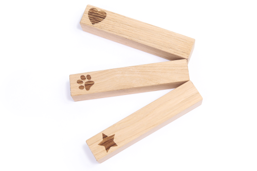 Oak stick with print
available prints
